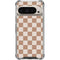 Neutral Checkered Pixel 9 Pro XL Clear Case